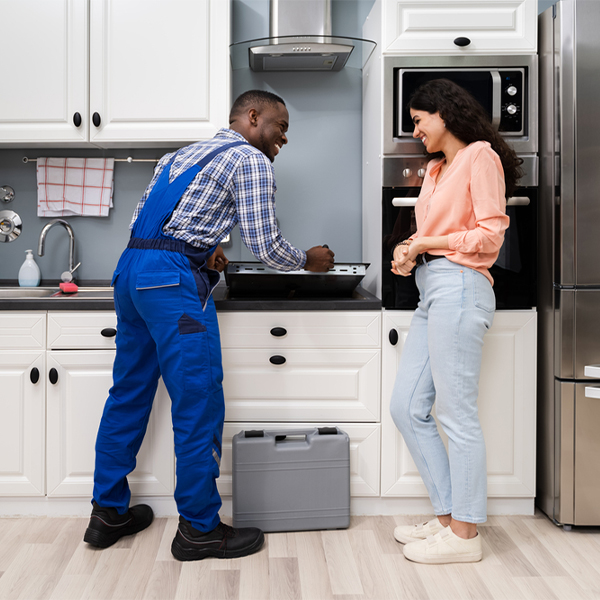 what kind of warranty do you offer on your cooktop repair services in Crawford Oklahoma